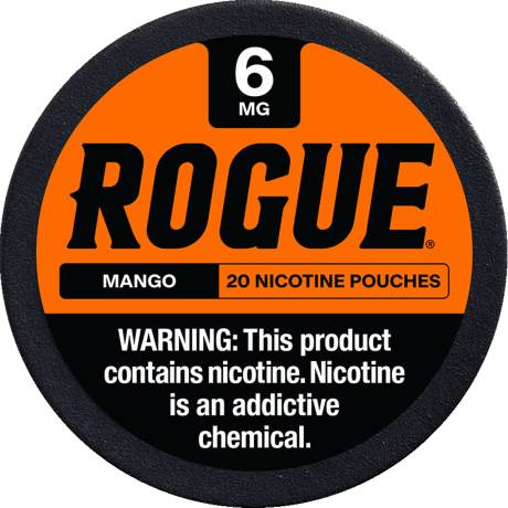 Rogue Mango 6mg, Nicotine Pouches