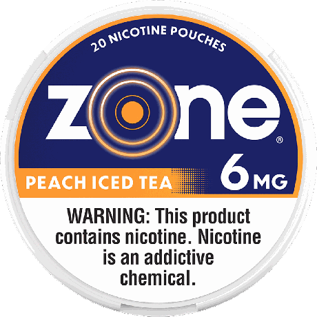 zone Peach Iced Tea 6mg