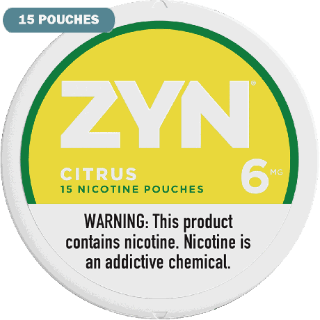 ZYN Citrus 6mg 15 Pouches
