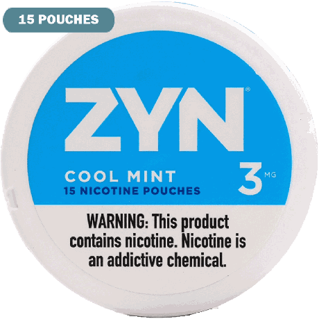 ZYN Cool Mint 3mg 15 Pouches