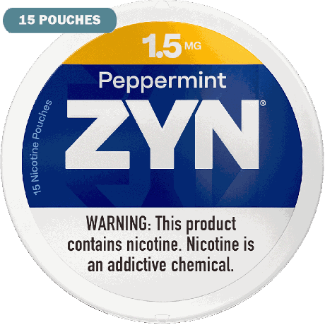 ZYN Peppermint 1.5mg 15 Pouches