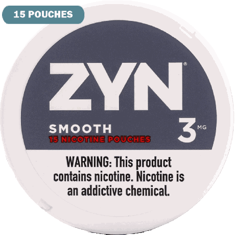 ZYN Smooth 3mg 15 Pouches