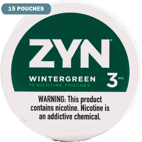 ZYN Wintergreen 3mg 15 Pouches