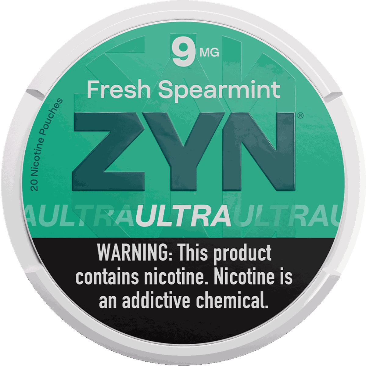 Buy ZYN Ultra Fresh Spearmint 9mg From $4.49 Online - Fast Shipping