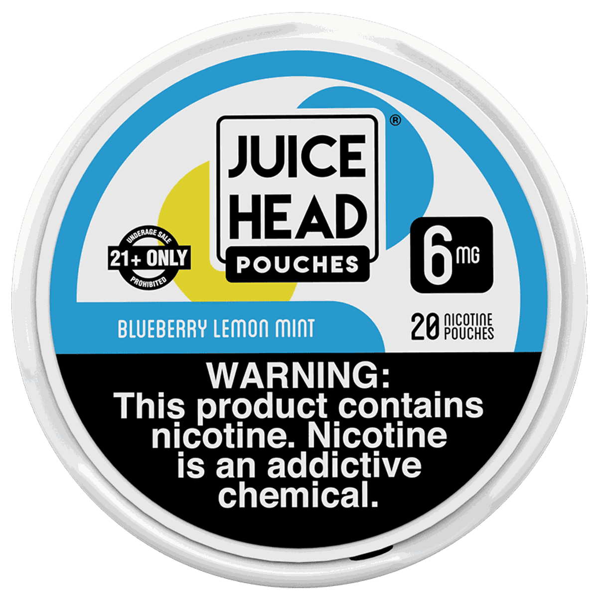 Juice Head Pouches Blueberry Lemon Mint 6MG