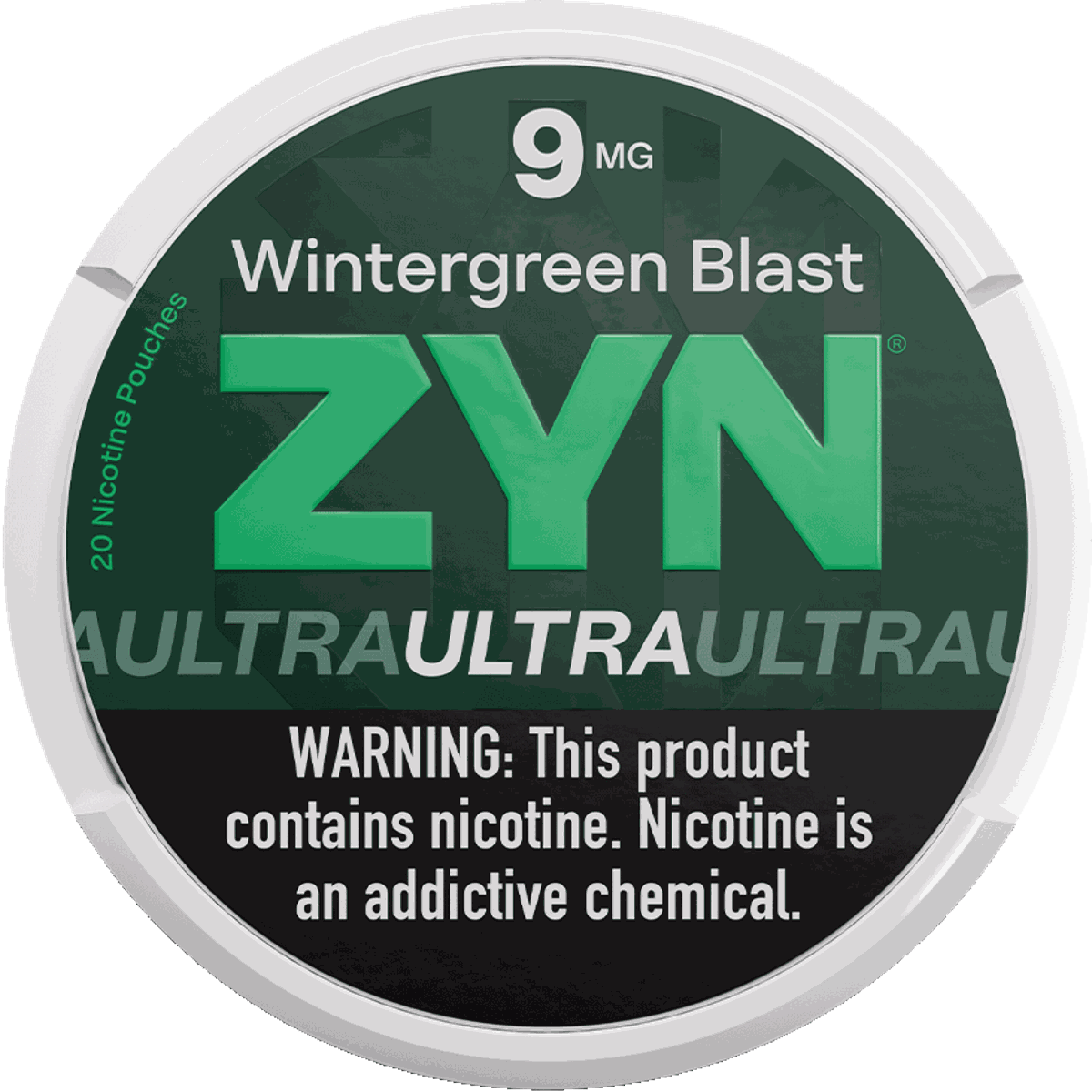 Buy ZYN Ultra Wintergreen Blast 9mg From $4.25 Online - Fast Shipping