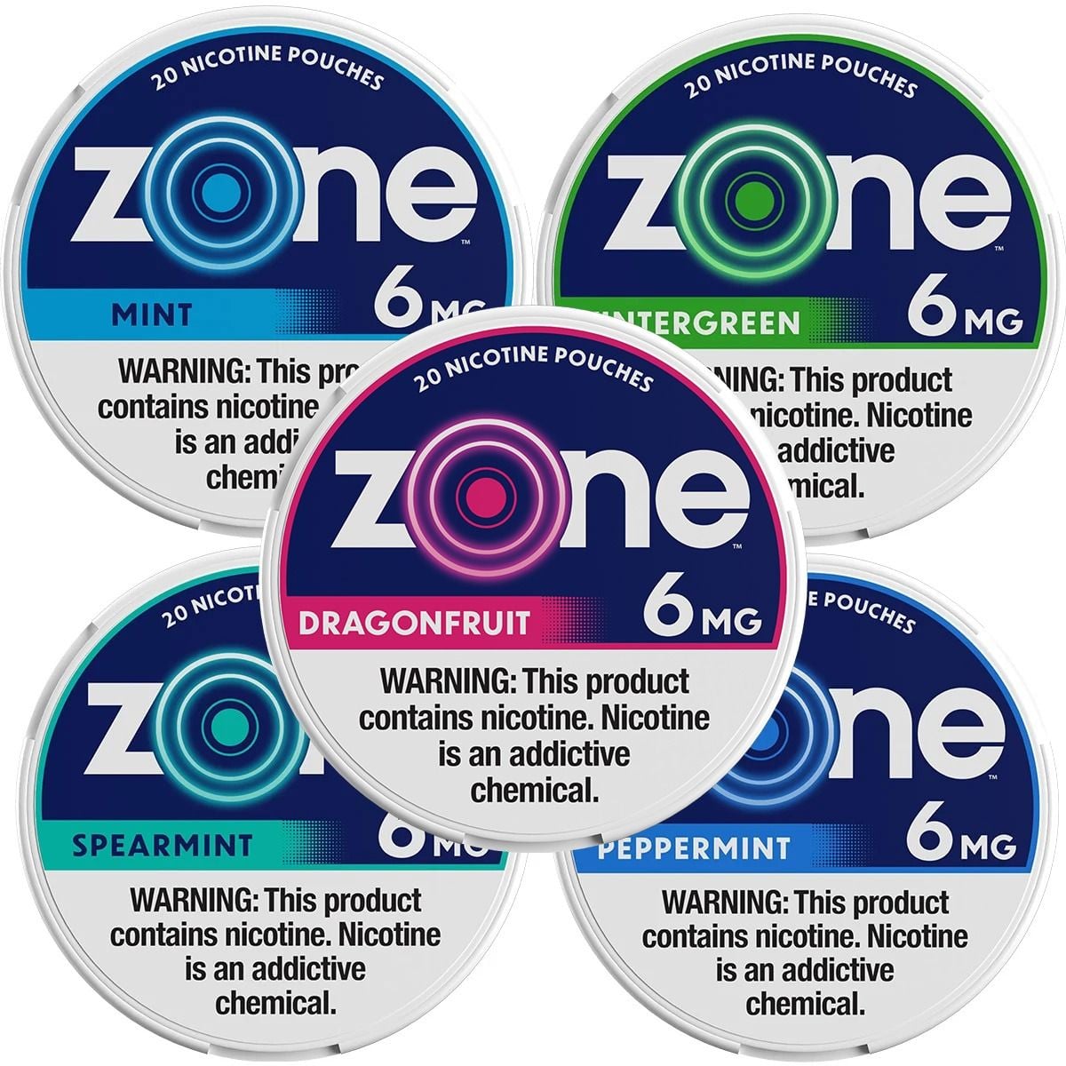 Buy zone New 6mg Mixpack From $14.95 Online - Fast Shipping