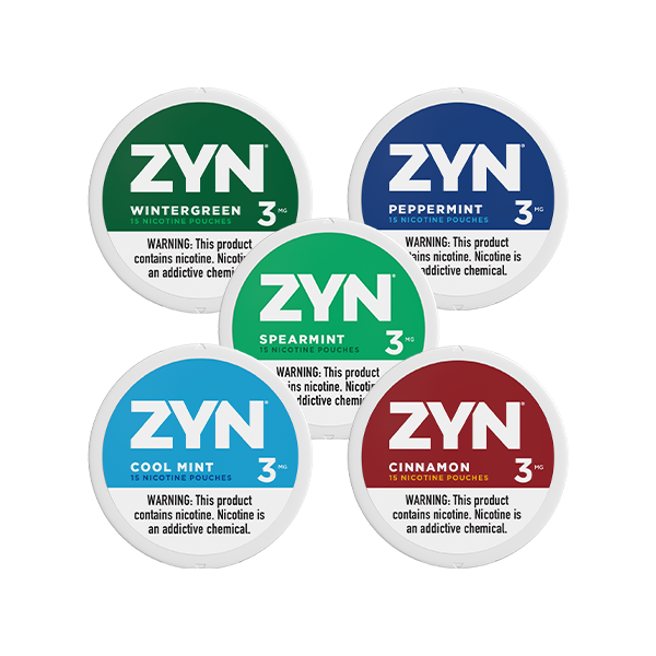 ZYN 3mg Mixpack - Mint & Cinnamon Flavors - Nicokick