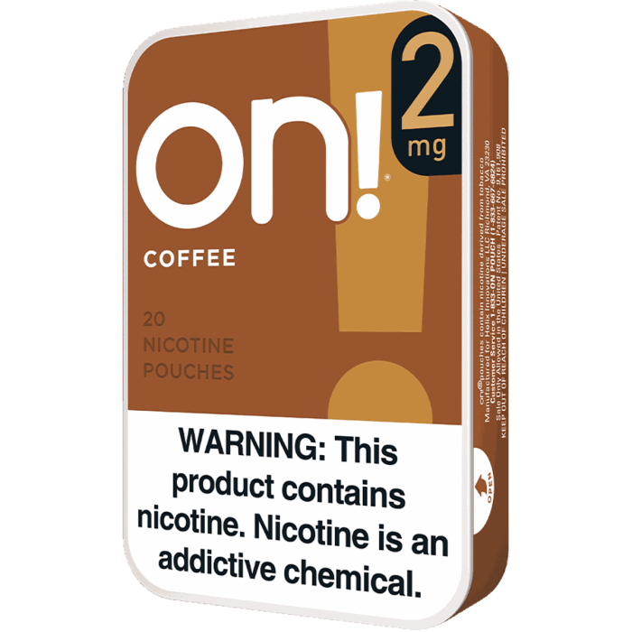 Buy On! Coffee 2mg From $3.89 Online - Fast Shipping
