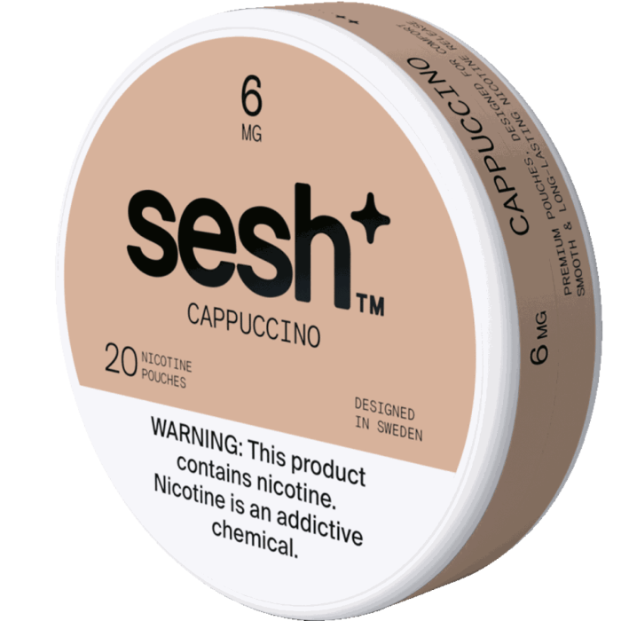 Buy Sesh+ Cappuccino 6mg From $2.79 Online - Fast Shipping