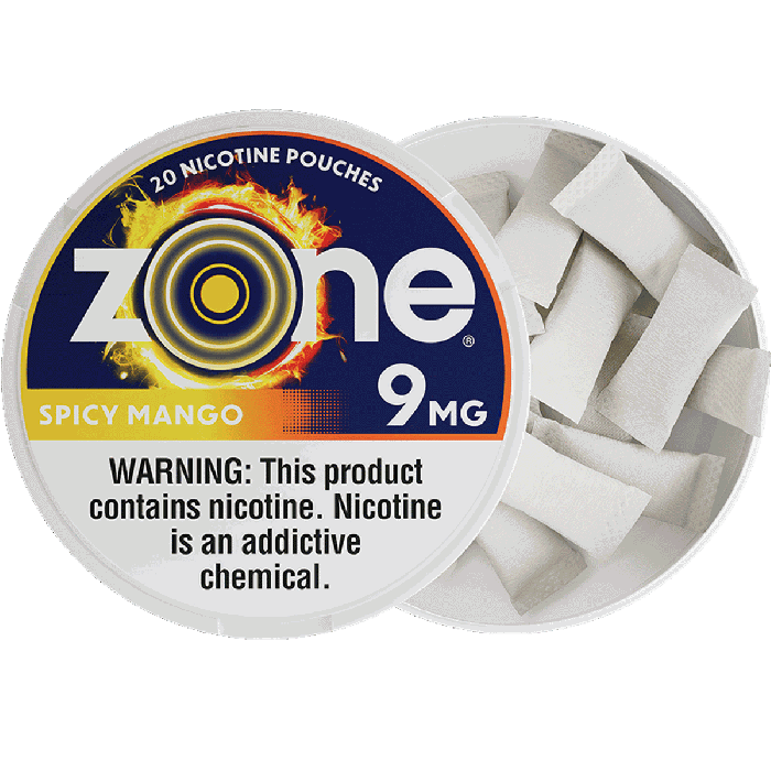Buy zone Spicy Mango 9mg From $2.99 Online - Fast Shipping
