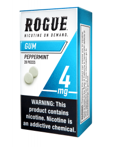 Rogue Peppermint 4mg, Nicotine gum