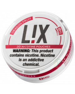 L!X Nicotine Pouches - Dragon fruit 9MG