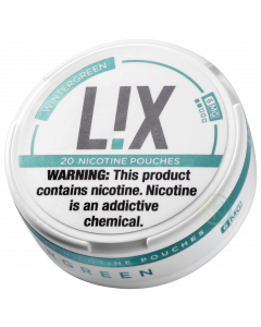 L!X Nicotine Pouches - Wintergreen 6MG