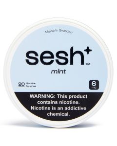 Sesh+ Mint 6mg Nicotine Pouches