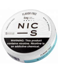 NIC-S Flavor Free 6MG