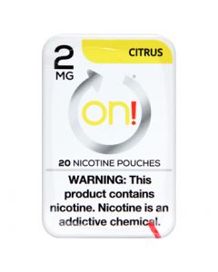 on! 2mg Citrus Nicotine Pouches