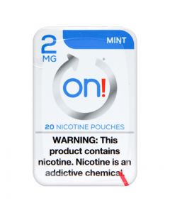 on! 2mg Mint Nicotine Pouches