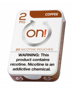 on! 2mg Coffee Nicotine Pouches