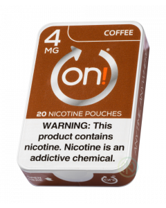 on! 4mg Coffee Nicotine Pouches