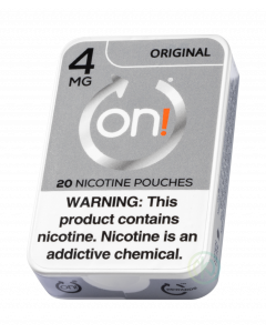on! 4mg Original Nicotine Pouches