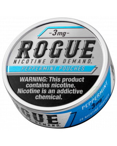 Rogue Peppermint 3mg, Nicotine Pouches