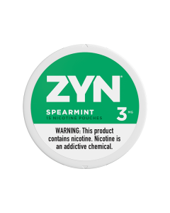 ZYN 3mg Spearmint Nicotine Pouches