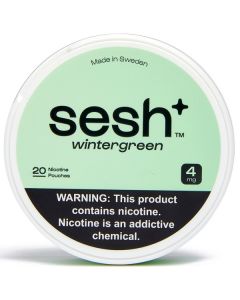 Sesh+ Wintergreen 4mg Nicotine Pouches