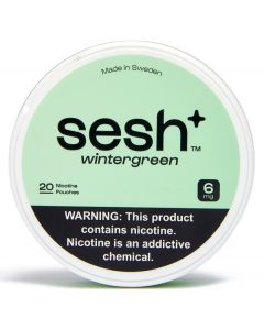Sesh+ Wintergreen 6mg Nicotine Pouches
