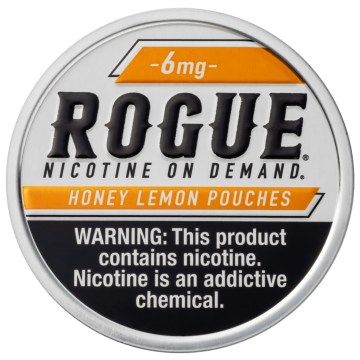 Rogue Honey Lemon 6mg, Nicotine Pouches