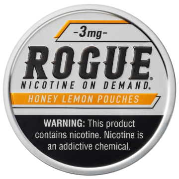 Rogue Honey Lemon 3mg, Nicotine Pouches