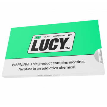Lucy Mint 6MG Nicotine Gum
