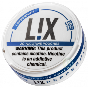 L!X Peppermint 6MG Nicotine Pouches