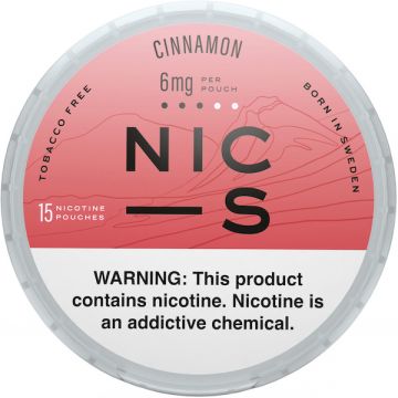 NIC-S Cinnamon 6MG