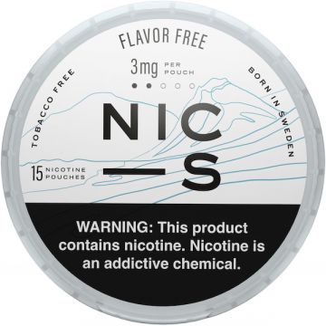 NIC-S Flavor Free 3MG