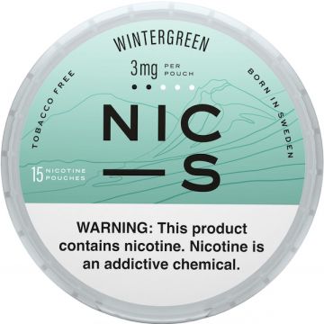 NIC-S Wintergreen 3MG