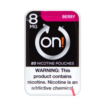 on! 8mg Berry Nicotine Pouches