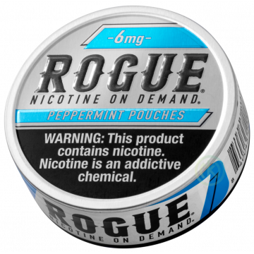 Rogue Peppermint 6mg, Nicotine Pouches
