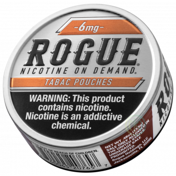 Rogue Tabac 6MG Nicotine Pouches