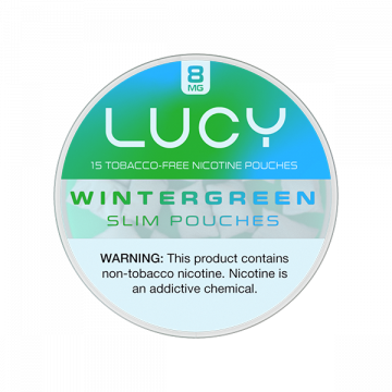 Lucy Wintergreen 8MG Nicotine Pouches