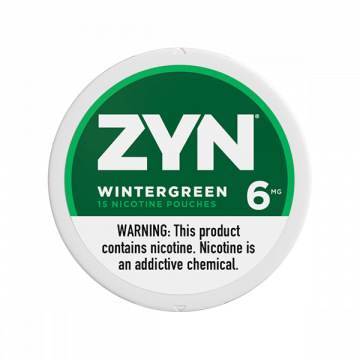 ZYN 6mg Wintergreen Nicotine Pouches
