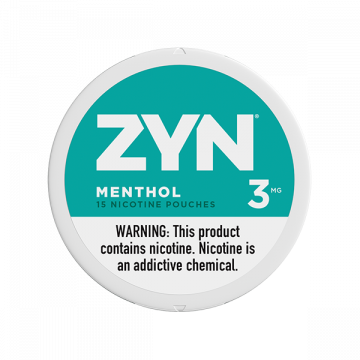 ZYN 3MG Menthol Nicotine Pouches