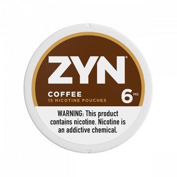 ZYN 6mg Coffee Nicotine Pouches