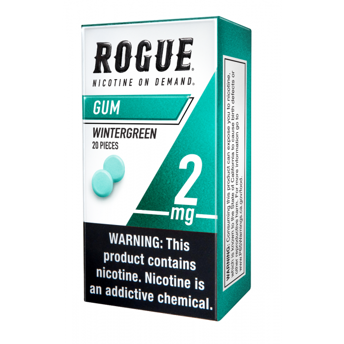 Rogue Wintergreen 2MG Nicotine Gum