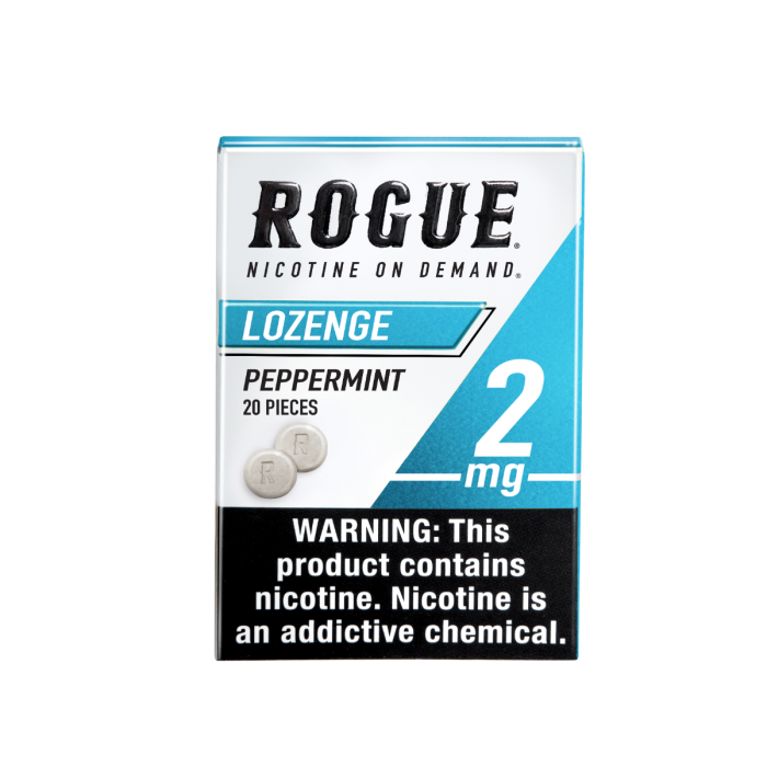 Rogue Peppermint 2MG Nicotine Lozenges