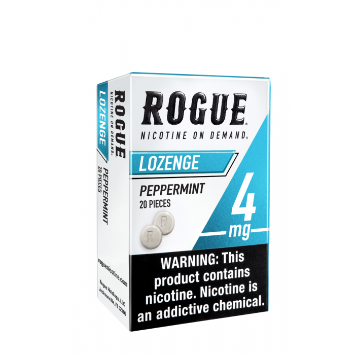 Rogue Peppermint 4MG Nicotine Lozenges