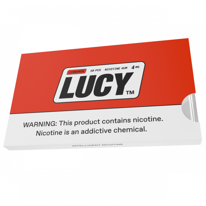 Lucy Cinnamon 4MG Nicotine Gum