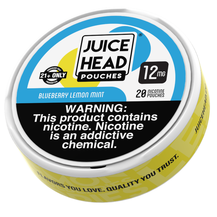 Juice Head Pouches Blueberry Lemon Mint 12MG