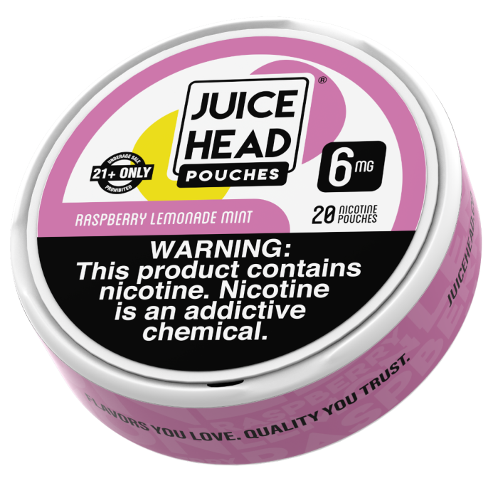 Juice Head Pouches Raspberry Lemonade Mint 6MG