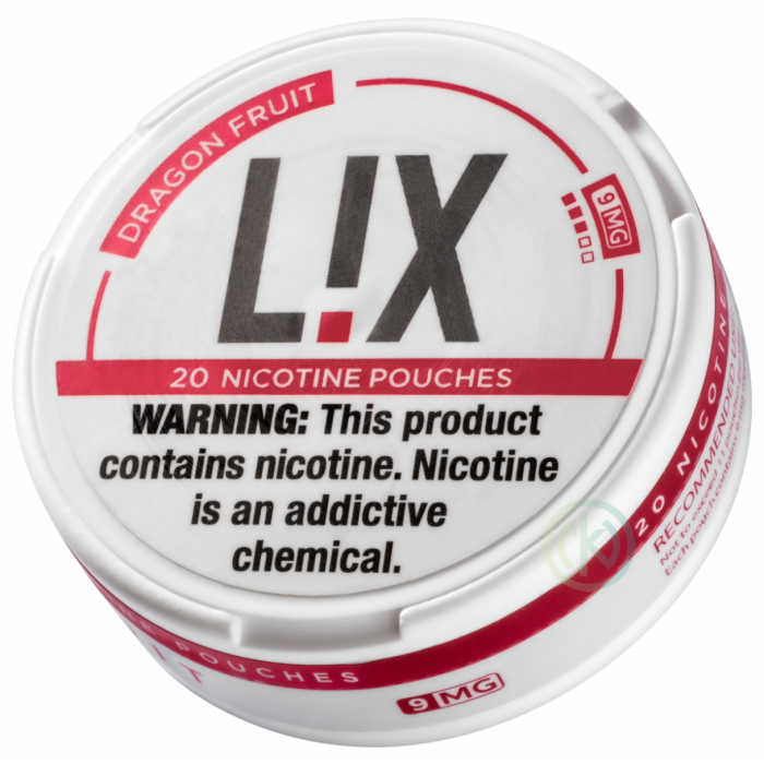 L!X Nicotine Pouches - Dragon fruit 9MG